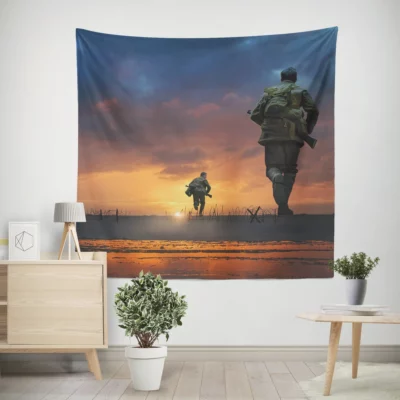1917 A Gritty World War Journey Wall Tapestry