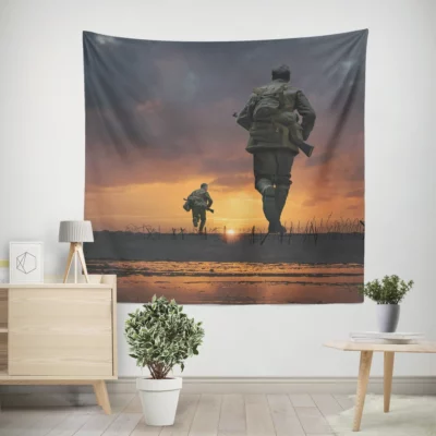 1917 The Epic World War Odyssey Resumes Wall Tapestry