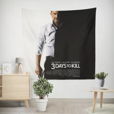 3 Days to Kill A Deadly Mission Wall Tapestry