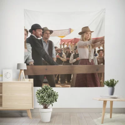 A Million Ways Wild West Comedy Wall Tapestry