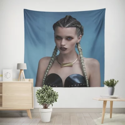 Abbey Lee Enigmatic Performance Wall Tapestry