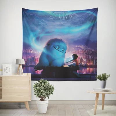 Abominable Quest for the Yeti Wall Tapestry