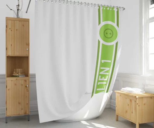 Alien A Terrifying Space Odyssey Shower Curtain 1