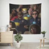 Another Round of Laughs with the Cops Wall Tapestry
