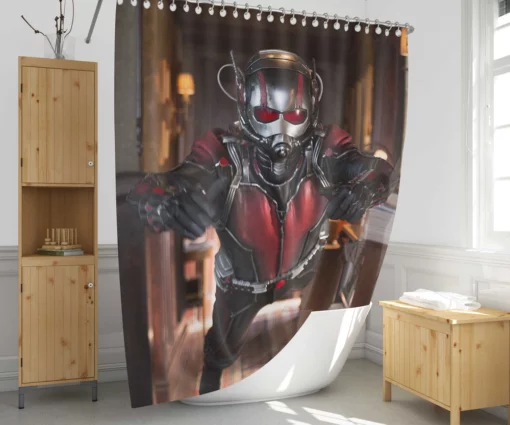 Ant Man Marvel Mighty Miniature Hero Shower Curtain 1