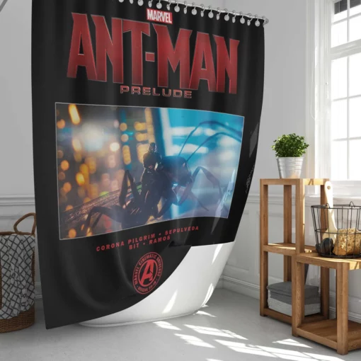 Ant-Man Shrink Into Adventure Shower Curtain