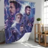Avengers Endgame Iron Man vs. Thanos Shower Curtain