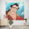 Beauty And The Beast Gaston Antics Wall Tapestry