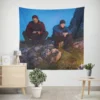 Bodhi Confrontation with Johnny Utah Wall Tapestry