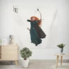Brave Merida Courageous Adventure Wall Tapestry