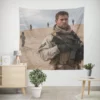 Captain Mitch Nelson Rides Strong Wall Tapestry