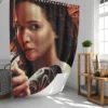 Catching Fire The Hunger Games Ignite Shower Curtain