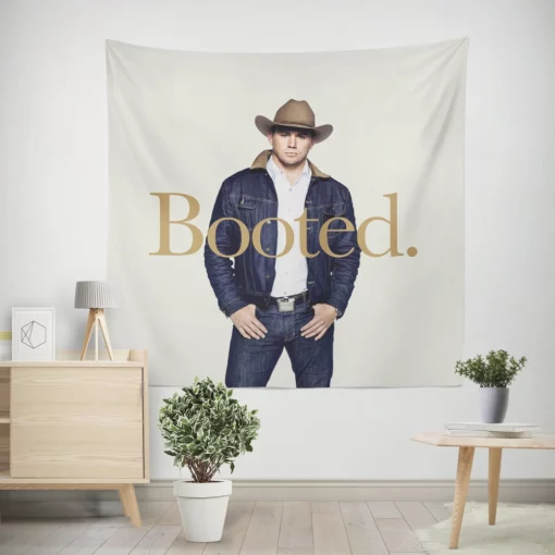 Channing Tatum in Kingsman The Golden Circle Wall Tapestry