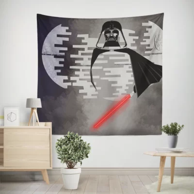 Darth Vader Iconic Presence Wall Tapestry
