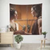 Dejah Thoris and John Carter Epic Journey Wall Tapestry