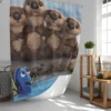 Dory Adventure in Finding Dory Shower Curtain
