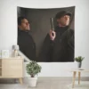 Dynamic Duo Cavill and Hammer Wall Tapestry