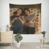Emilia Clarke and Jenna Coleman Journey Wall Tapestry