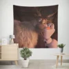 Frozen 2 Sven and Olaf Antics Wall Tapestry
