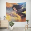 Gal Gadot Shines in Wonder Woman Wall Tapestry