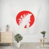 Godzilla 2014 Monstrous Resurgence Wall Tapestry