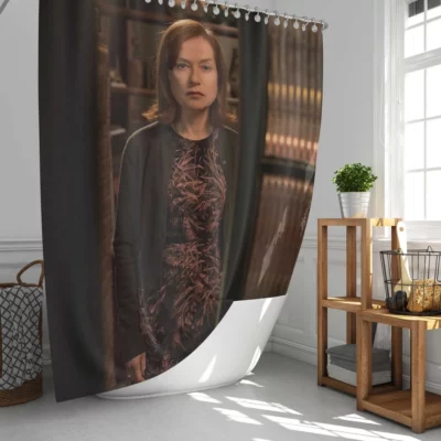 Greta Isabelle Huppert Creepy Obsession Shower Curtain