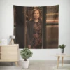 Greta Isabelle Huppert Creepy Obsession Wall Tapestry