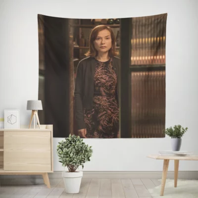 Greta Isabelle Huppert Creepy Obsession Wall Tapestry