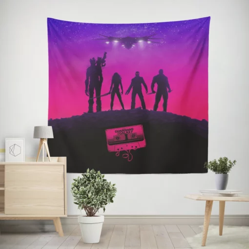 Guardians of the Galaxy Epic Adventure Wall Tapestry