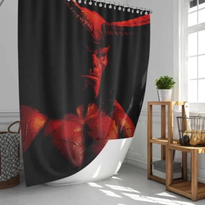 Hellboy 2019 Demonic Adventures Begin Shower Curtain