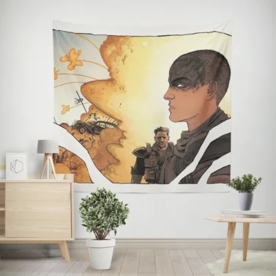 Imperator Furiosa & Max Journey Wall Tapestry