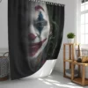 Joaquin Disturbing Joker Unveiling the Madness Shower Curtain