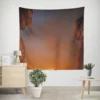 John Carter Love and War on Mars Wall Tapestry