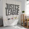 Justice League Logo Revealed Shower Curtain