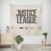 Justice League Logo Revealed Wall Tapestry