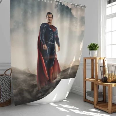 Justice League Superman Returns Shower Curtain