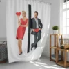 Katherine Heigl & Gerard Butler Truth Shower Curtain