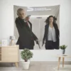 Katia and Agent 47 Fateful Encounter Wall Tapestry
