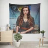 Knives Out Katherine Enigmatic Character Wall Tapestry