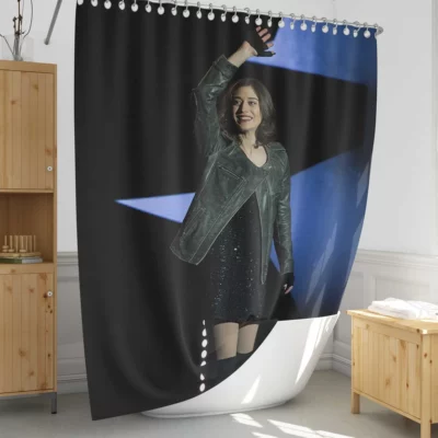 Lizzy Caplan Magical Involvement Shower Curtain 1