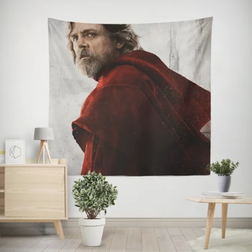Luke Skywalker Return in The Last Jedi Wall Tapestry