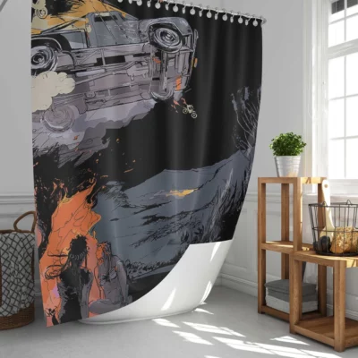 Mad Max Fury Road Apocalyptic Odyssey Shower Curtain