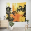 Mad Max Fury Road Chaos Unleashed Wall Tapestry