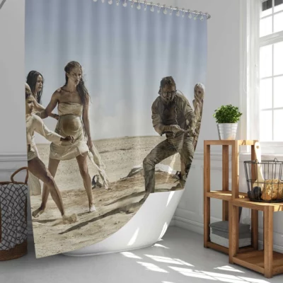 Mad Max Fury Road Max Mad Journey Shower Curtain