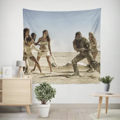 Mad Max Fury Road Max Mad Journey Wall Tapestry