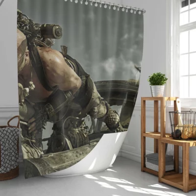 Mad Max Fury Road Rictus Rampage Shower Curtain