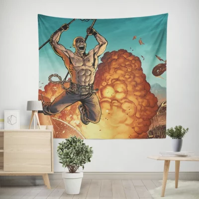 Mad Max Fury Road Terrifying Wall Tapestry