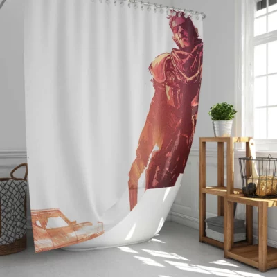 Max Return Fury Road Action Shower Curtain