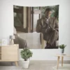 Miami Vice Farrell and Foxx Undercover Wall Tapestry