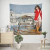 Michelle Monaghan Charm in Playing it Cool Wall Tapestry